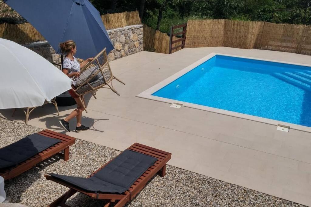Holiday Home With Private Pool Near Opatija Jurdani Экстерьер фото